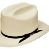 Stetson Men's White Shantung Open Road Western Straw Hat