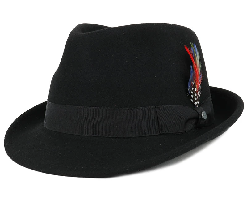 Woolfelt Black Trilby - Stetson