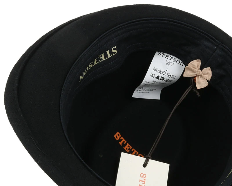 Woolfelt Black Trilby - Stetson - Image 3