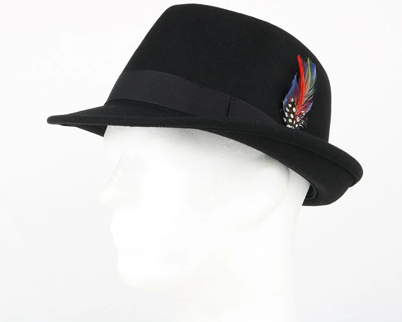 Woolfelt Black Trilby - Stetson - Image 4