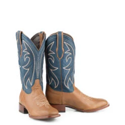 Stetson Men's JBS Casper Boots - Tan/Blue