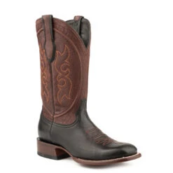 Stetson Men's JBS Bridger Handmade Boots - Black/Brown