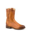 Stetson Men's Puncher Burnish Roper Boots - Tan