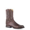 Stetson Men's Rancher Zip Roper Boots - Burnished Brown