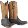 Stetson Men's Beaumont Teju Lizard Western Boots - Broad Square Toe