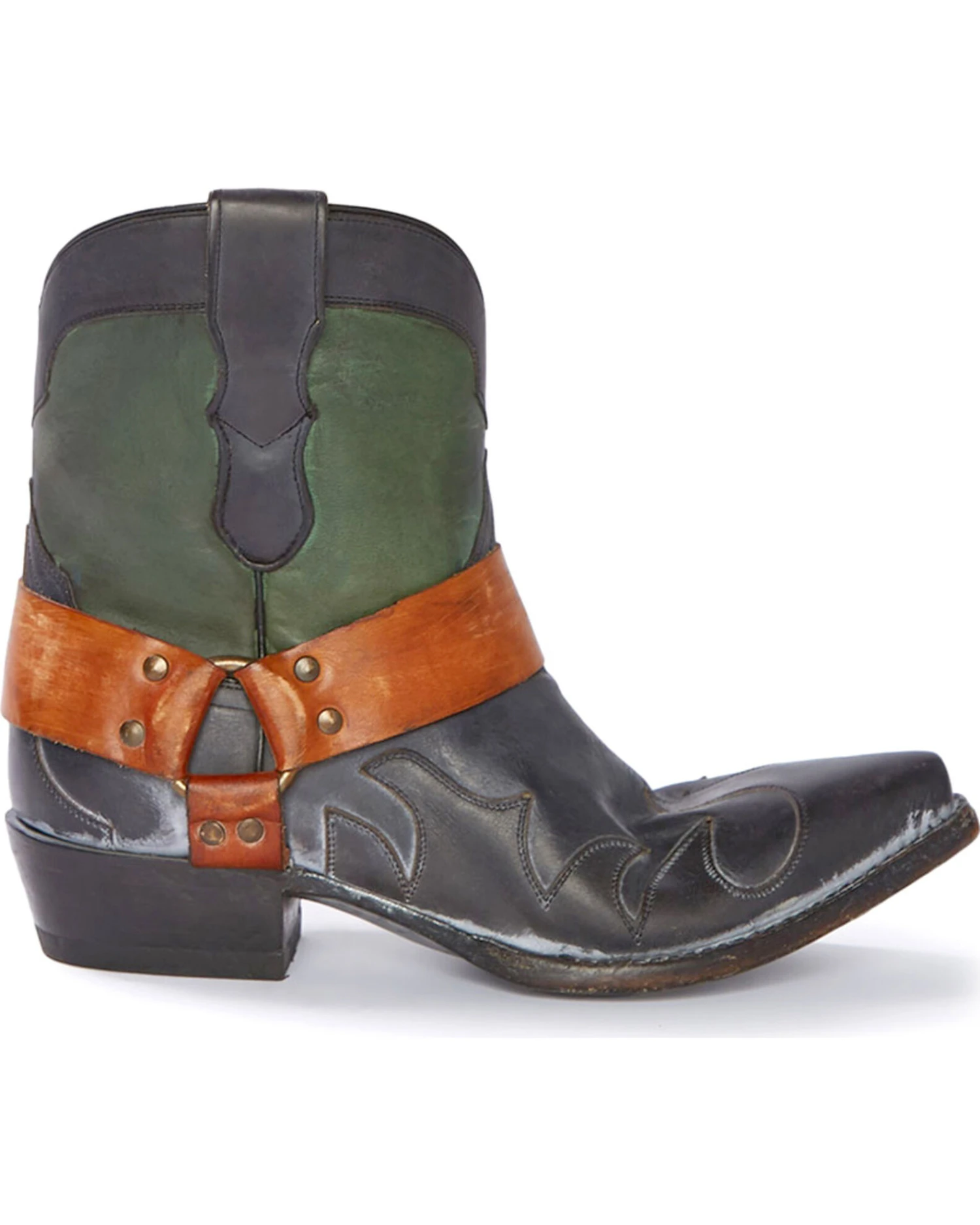 Stetson Women's 7" Harness Western Boots - Snip Toe - Image 5