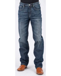 Stetson Men's 1520 Standard Fit Straight Jeans