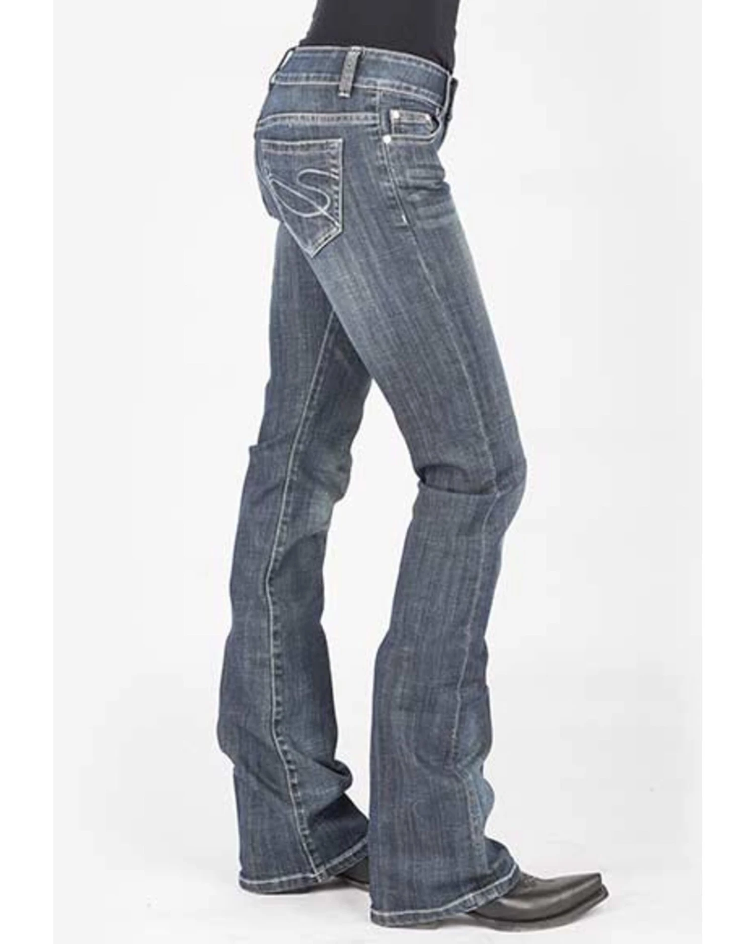 Stetson Women's 818 Contemporary Bootcut Jeans - Image 3