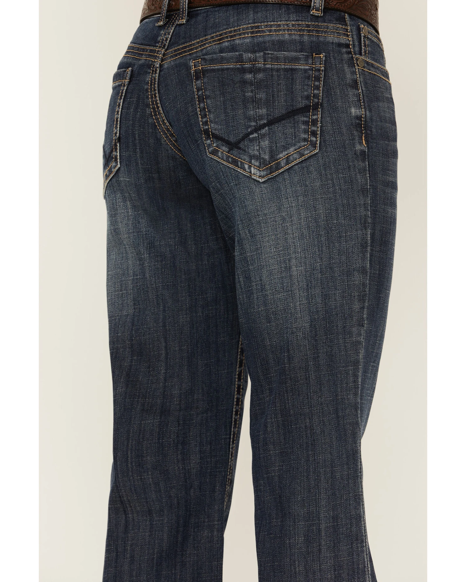 Stetson Women's 214 Dark Wash City Trousers - Image 2