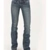 Stetson Women's 818 Medium Hollywood Deco Bootcut Jeans