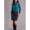 Stetson Women's Dark Denim Skirt