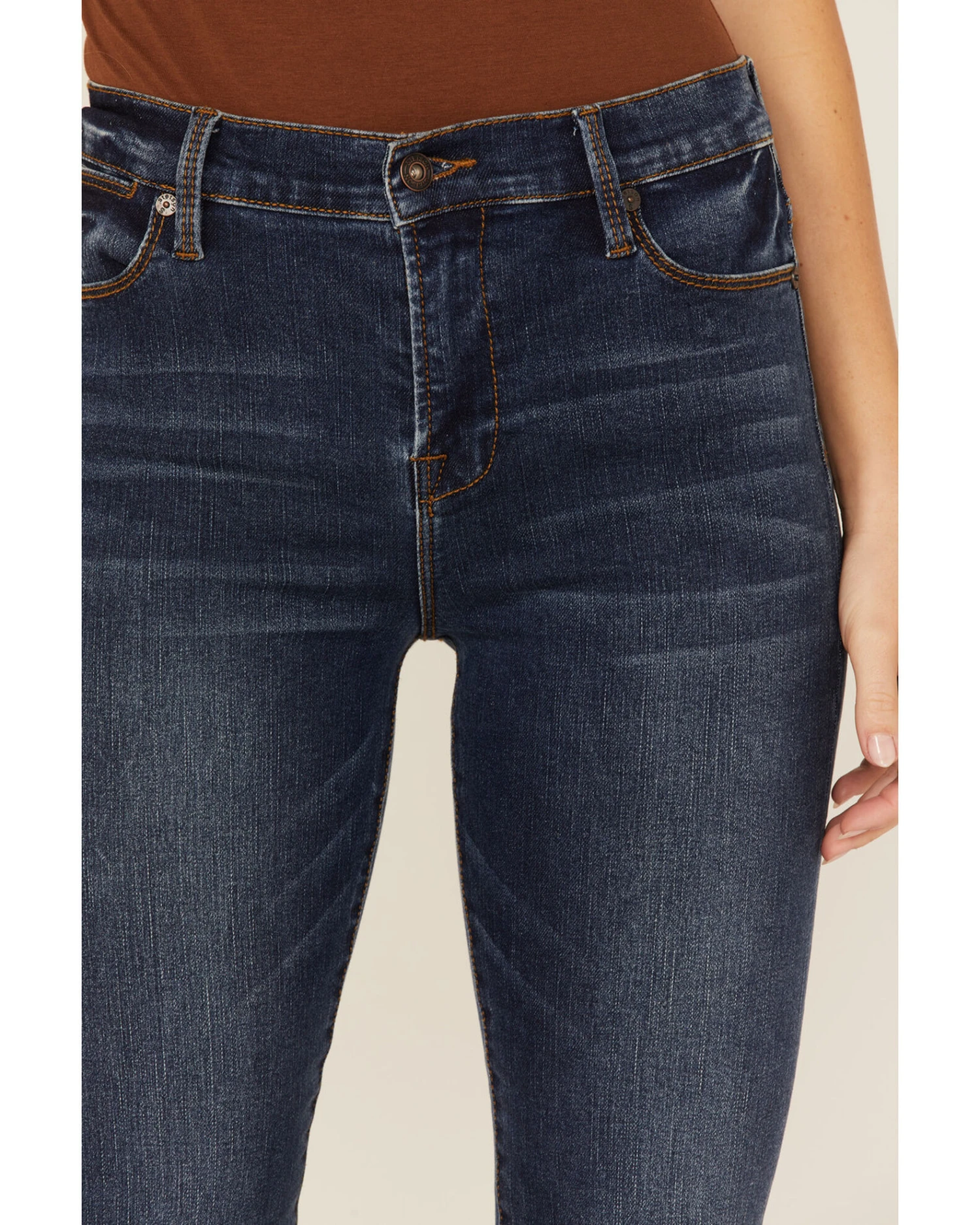 Stetson Women's High Rise Flare Jeans - Image 3