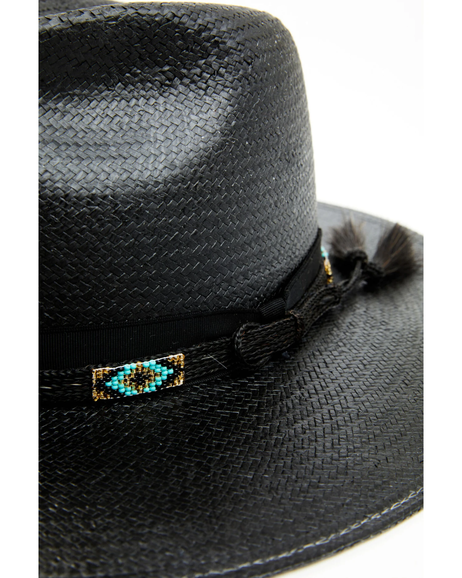 Stetson Men's Helix Beaded Western Straw Hat - Image 2