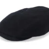 Hatteras Wool/Cashmere Black Flat Cap - Stetson