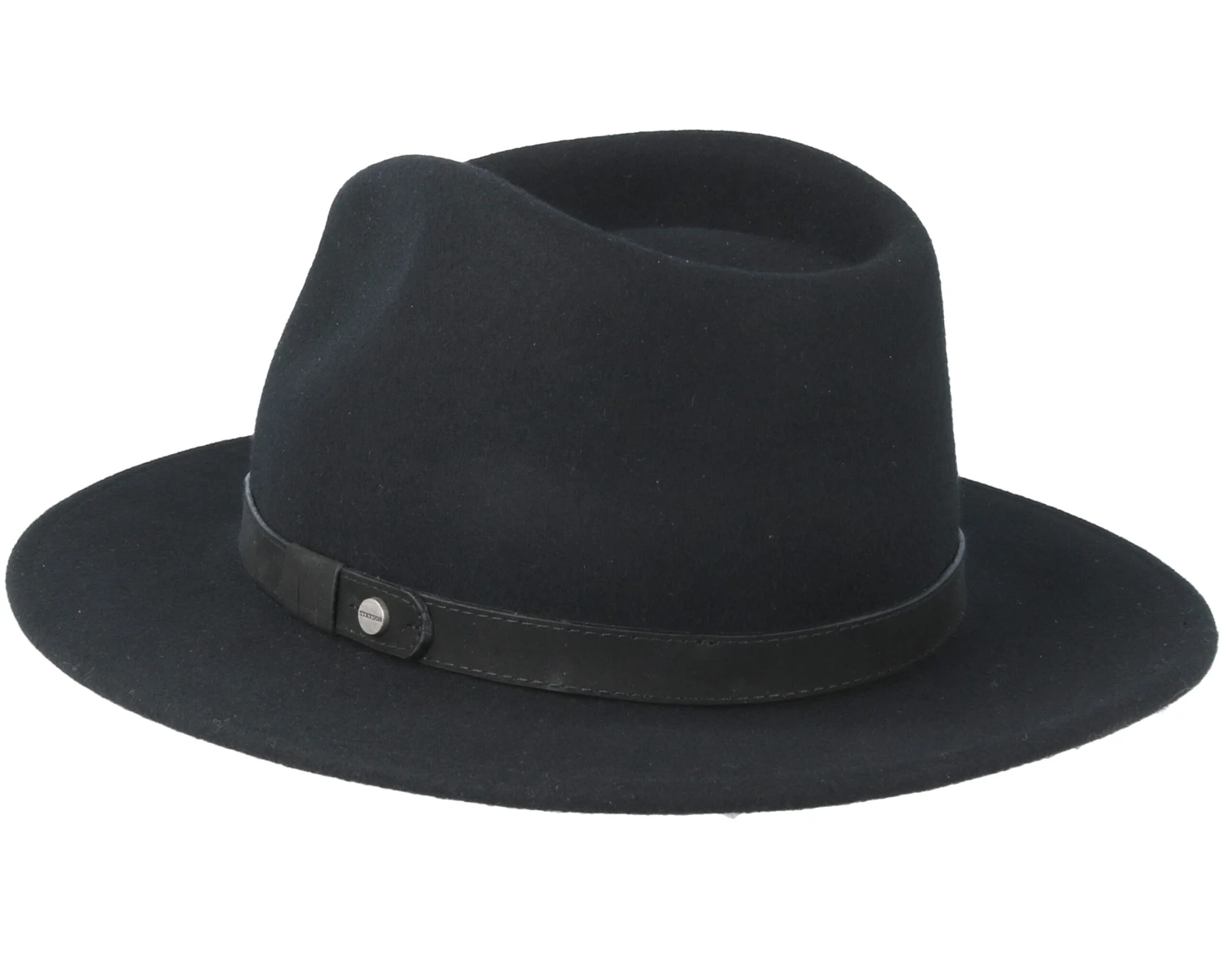 Flexible Woolfelt Black Traveller - Stetson - Image 2