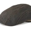 Ivy Cap Co/Pe Dark Brown Flat Cap - Stetson