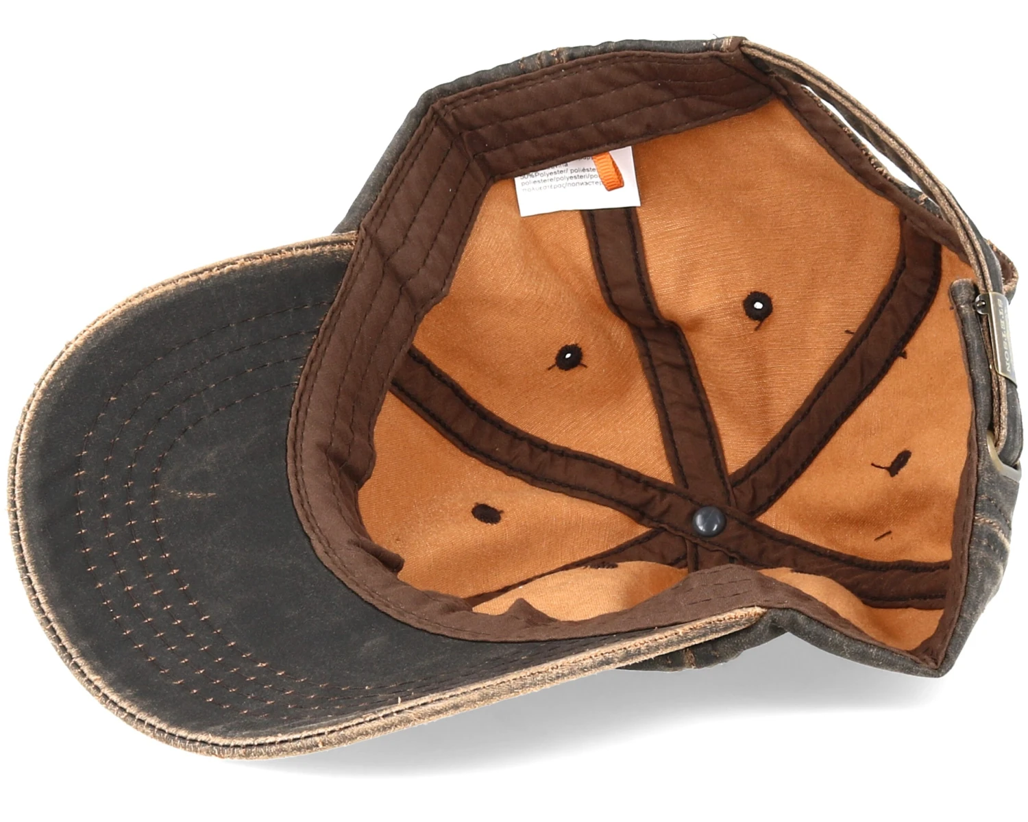 Baseball Cap Brown Adjustable - Stetson - Image 4