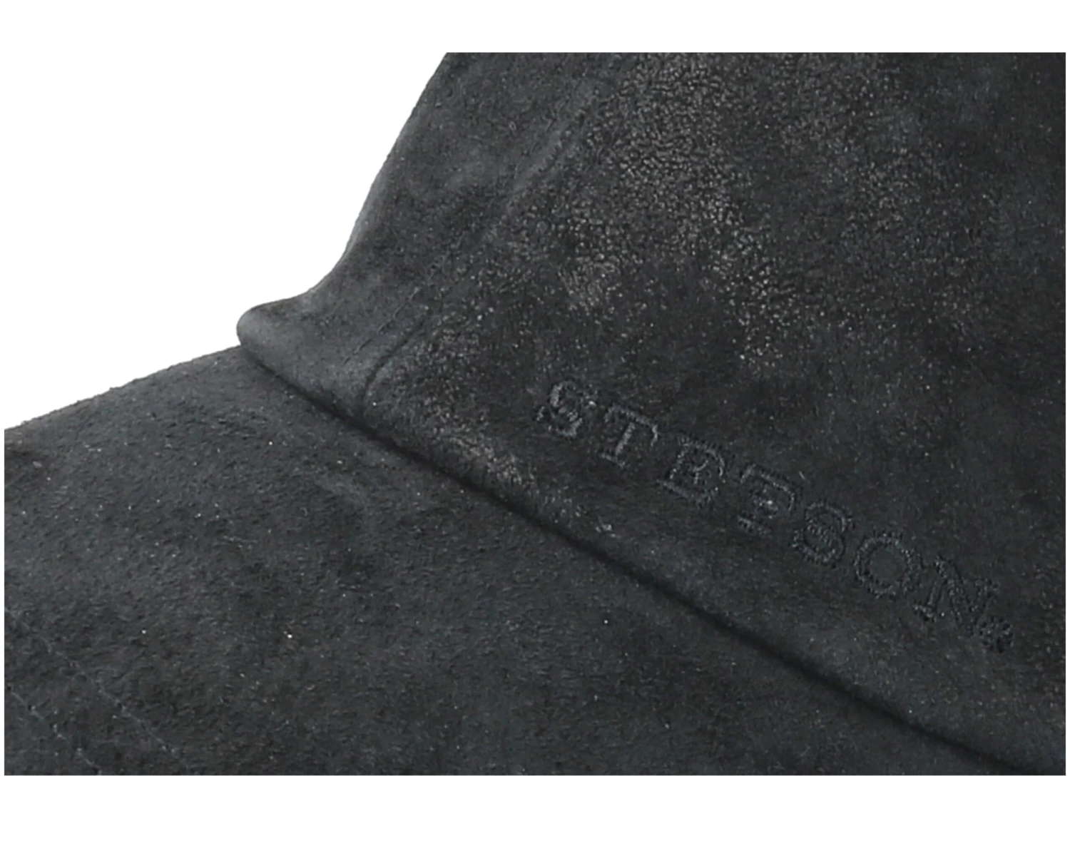 Baseball Cap Pigskin Black Adjustable - Stetson - Image 5