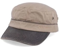 Cap Cotton Khaki/Brown Army - Stetson