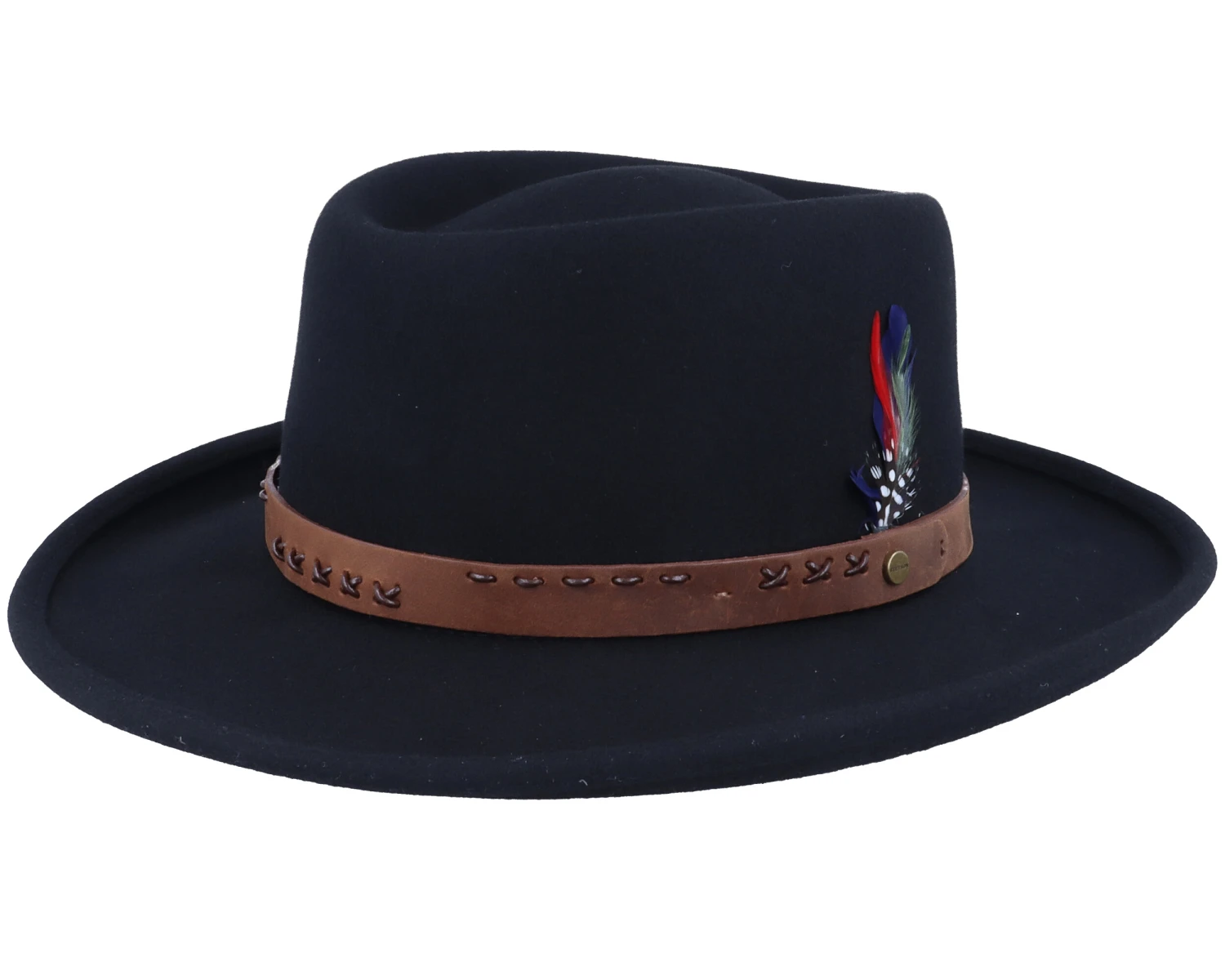 Gambler Woolfelt Black Traveller - Stetson