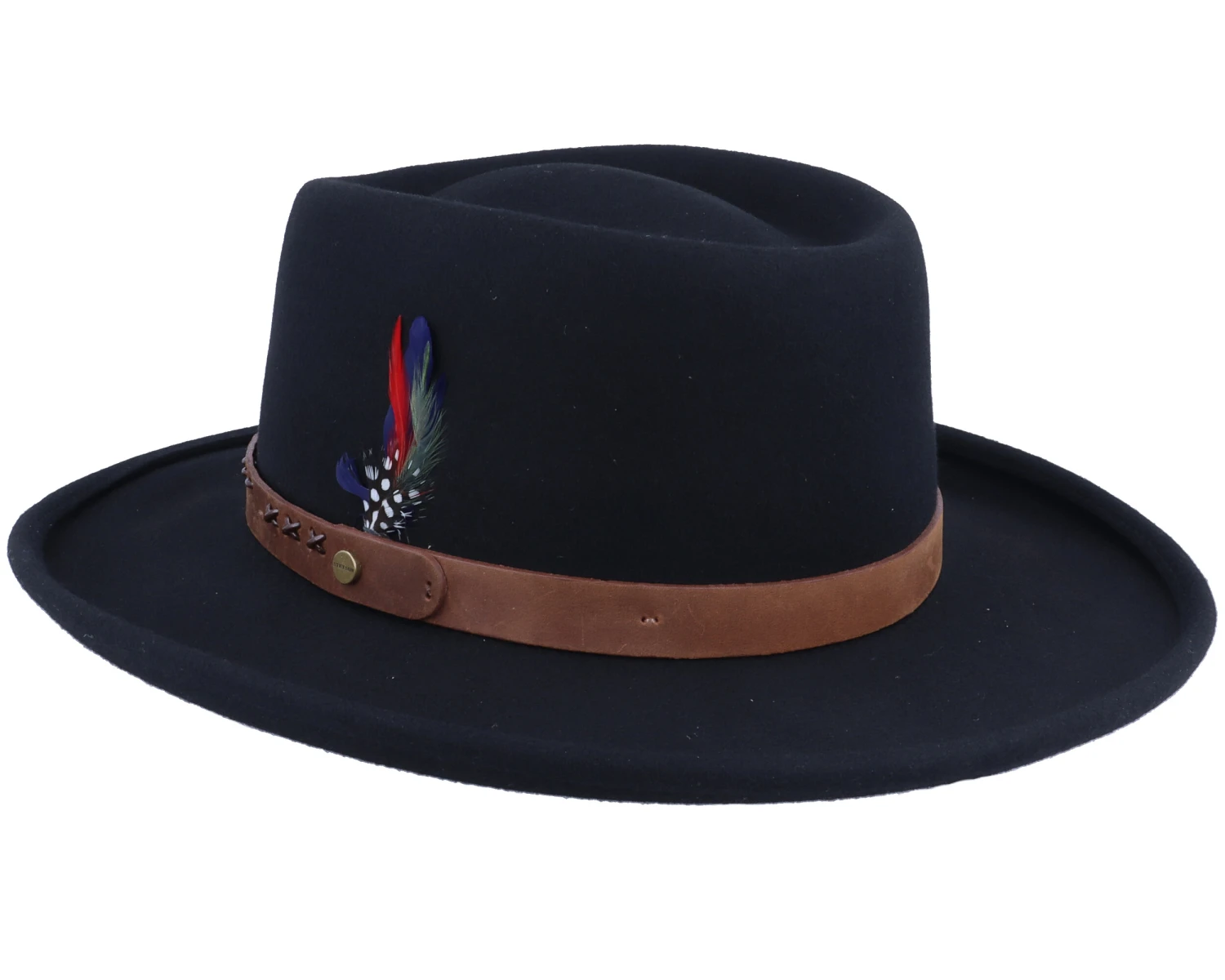 Gambler Woolfelt Black Traveller - Stetson - Image 2