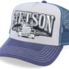 Trucking Grey/Blue Trucker - Stetson