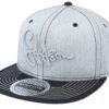 Baseball Cotton-31 Grey/Black Snapback - Stetson