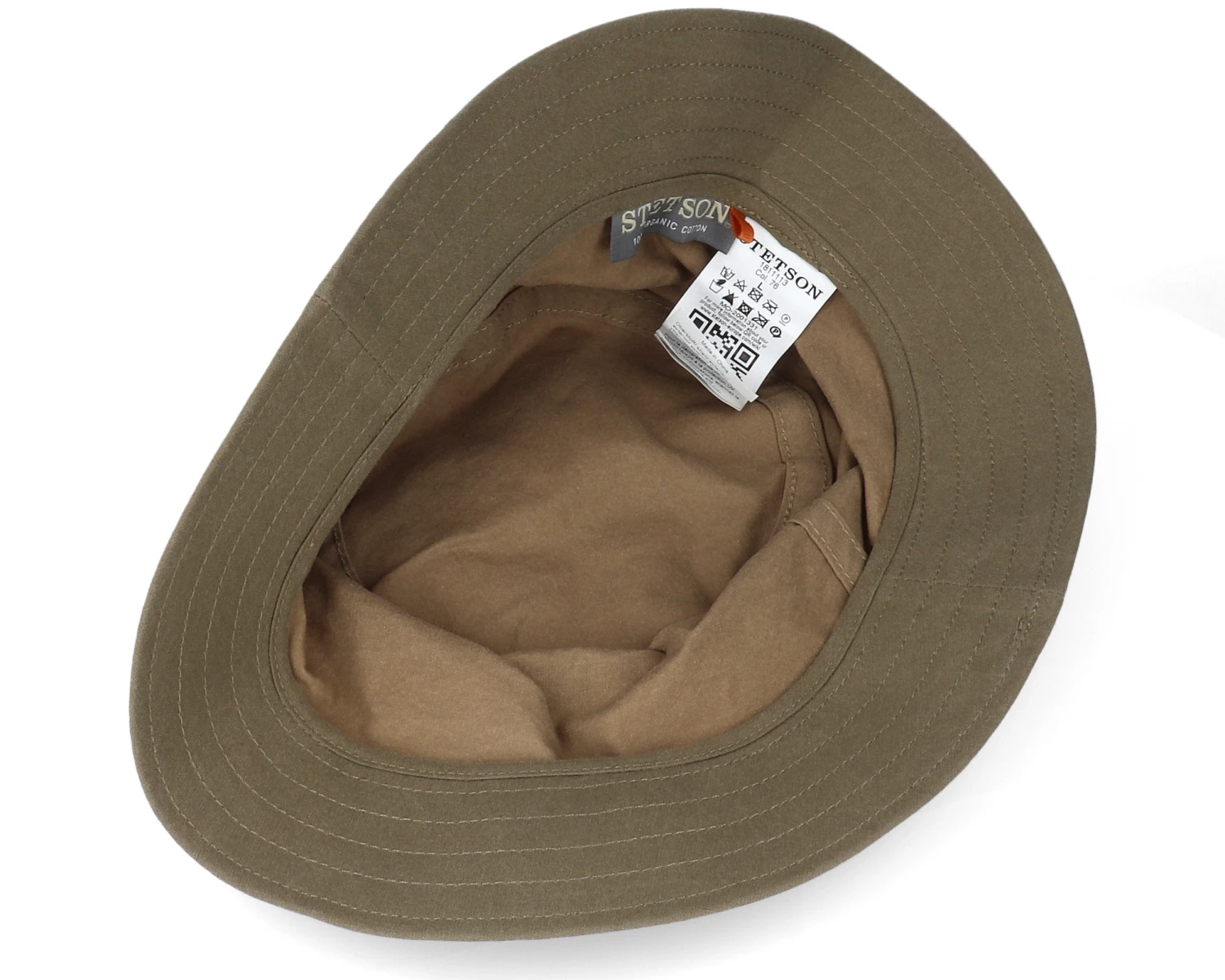Delave Organic Cotton Olive Bucket - Stetson - Image 4