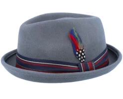 Player Woolfelt Grey Fedora - Stetson