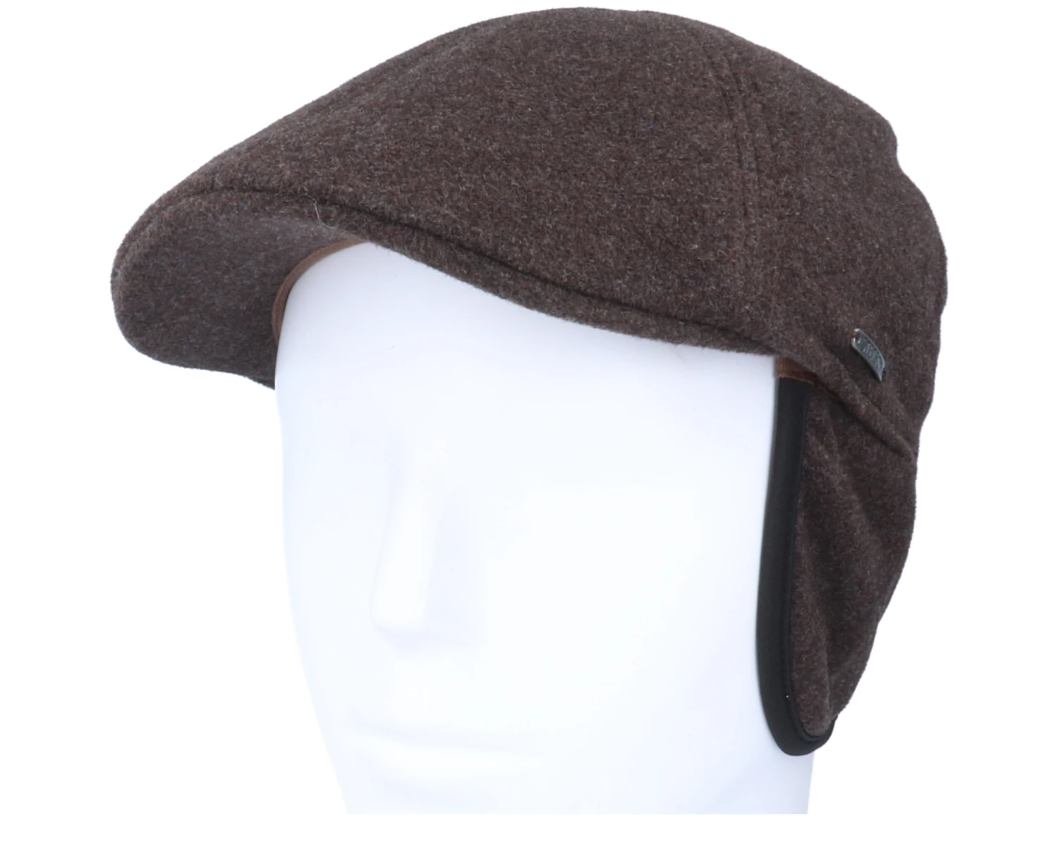 Texas Wool/Cashmere Brown Flat Cap - Stetson - Image 5