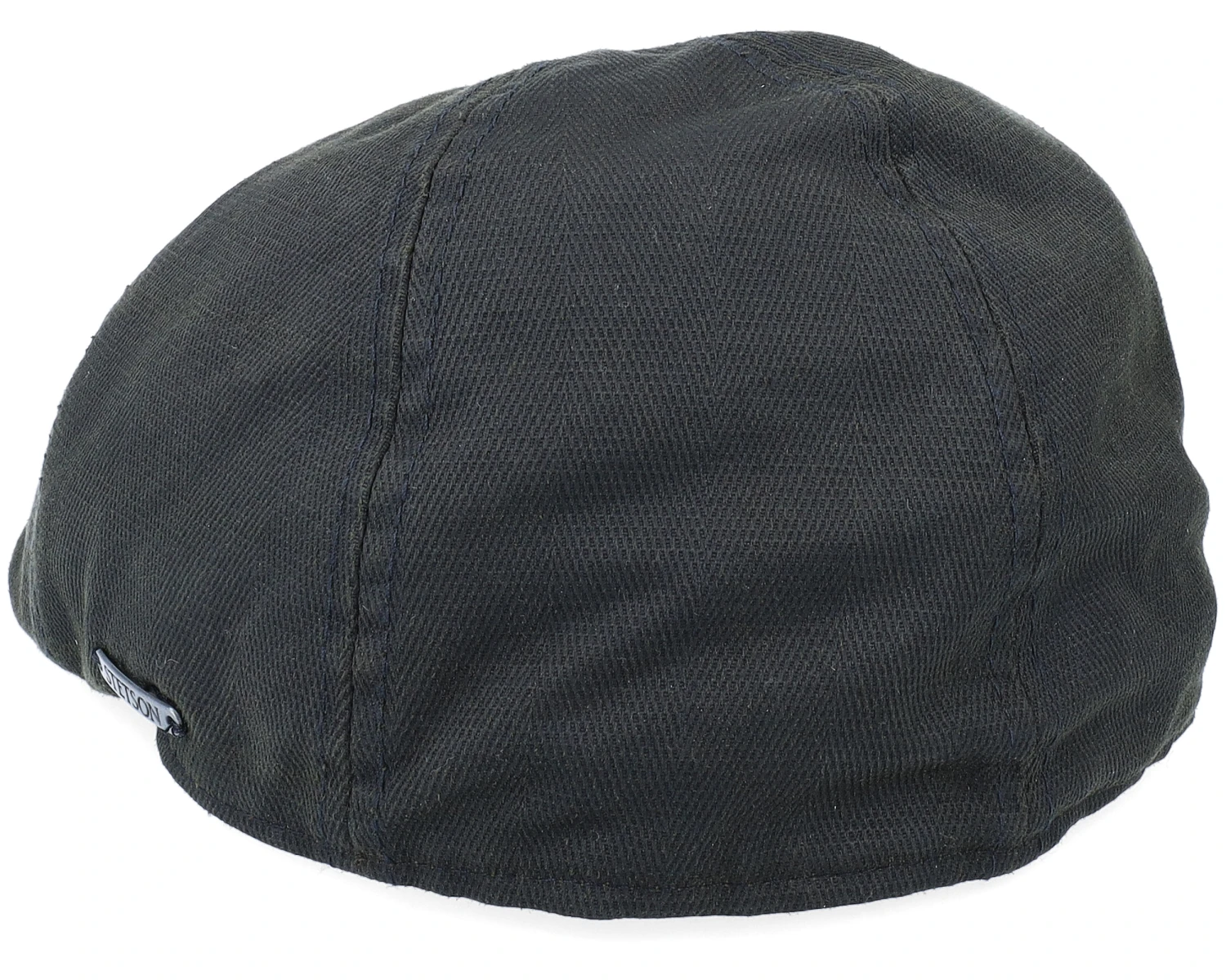 Texas Co/Pes Black Flat Cap - Stetson - Image 2