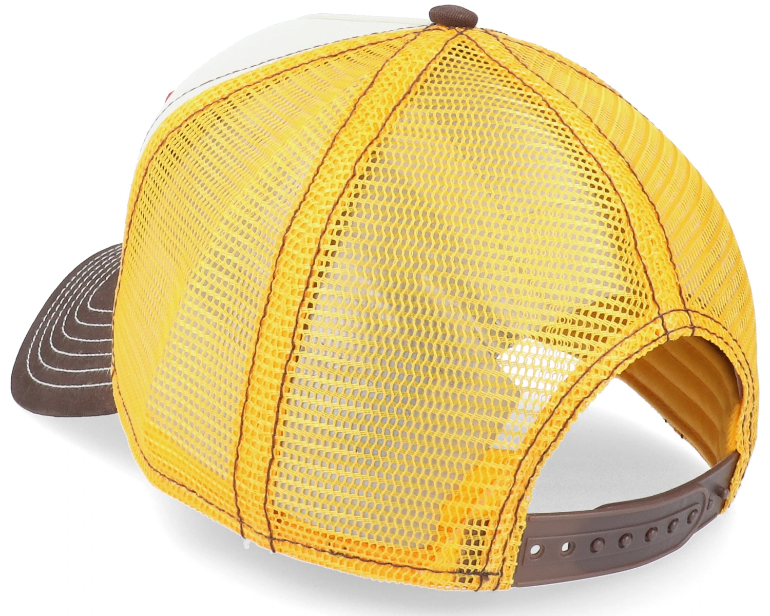 Hard Work White/Yellow/Brown Trucker - Stetson - Image 2