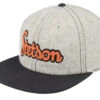 Baseball Retro Script 31 Heather Grey Strapback - Stetson