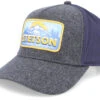 Trucker Cap Polar Bear Charcoal/Navy Adjustable - Stetson
