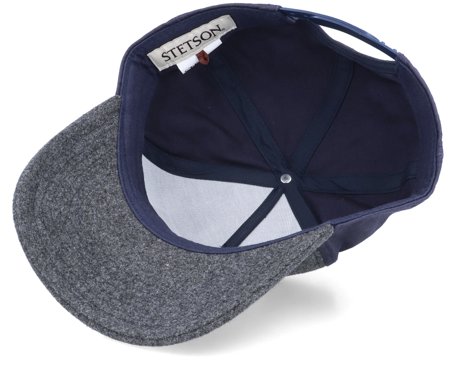 Trucker Cap Polar Bear Charcoal/Navy Adjustable - Stetson - Image 5