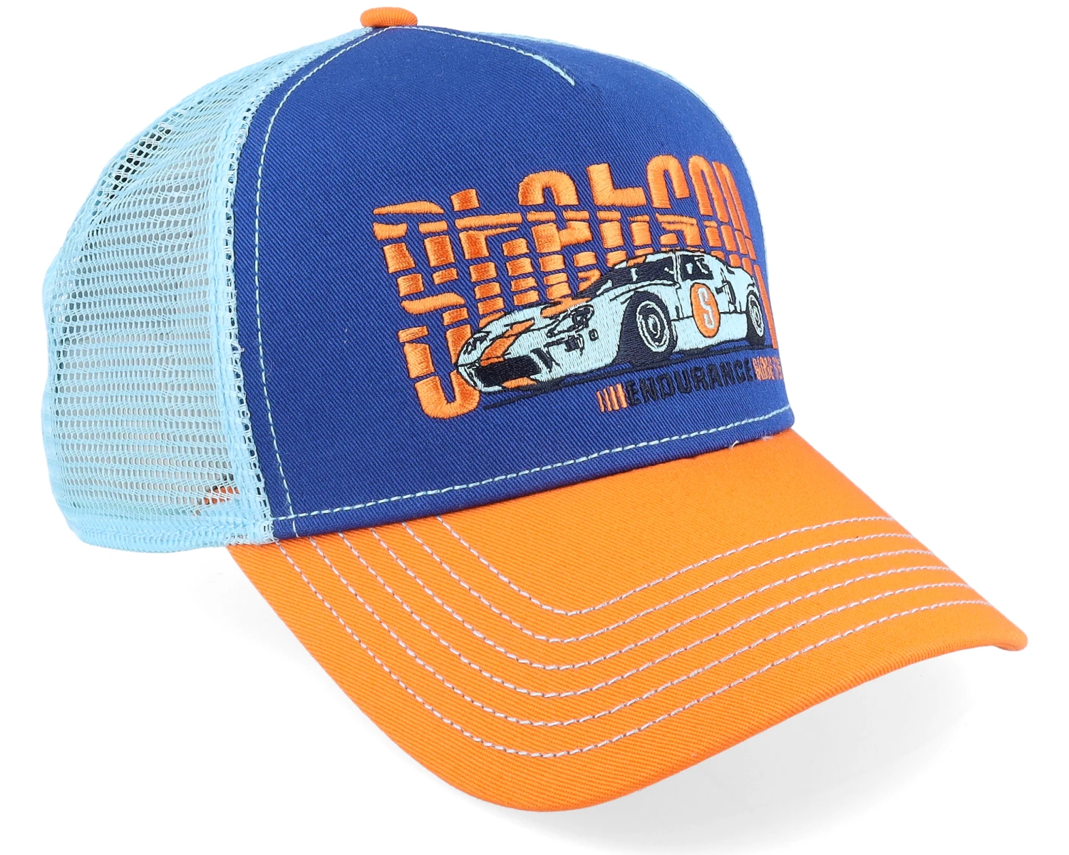 Endurance Blue/Orange Trucker - Stetson - Image 2