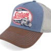 Riding Hot Rod Blue/Brown Trucker - Stetson