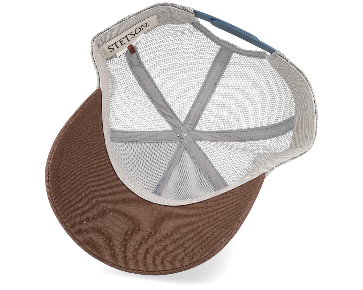 Riding Hot Rod Blue/Brown Trucker - Stetson - Image 5