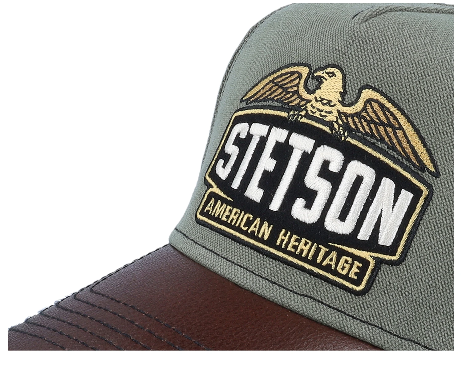 Army Brown/Olive Adjustable - Stetson - Image 6