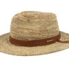 Traveller Seagrass Crochet Beige Straw Hat - Stetson