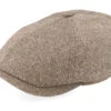 6-panel Cap Donegal Brown Flat Cap - Stetson