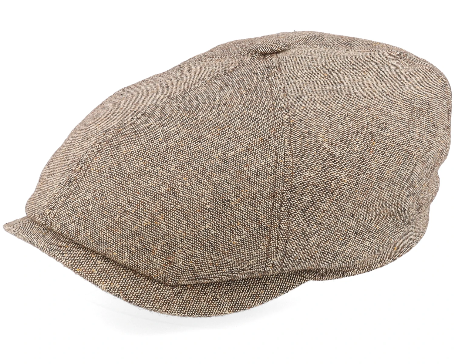 6-panel Cap Donegal Brown Flat Cap - Stetson