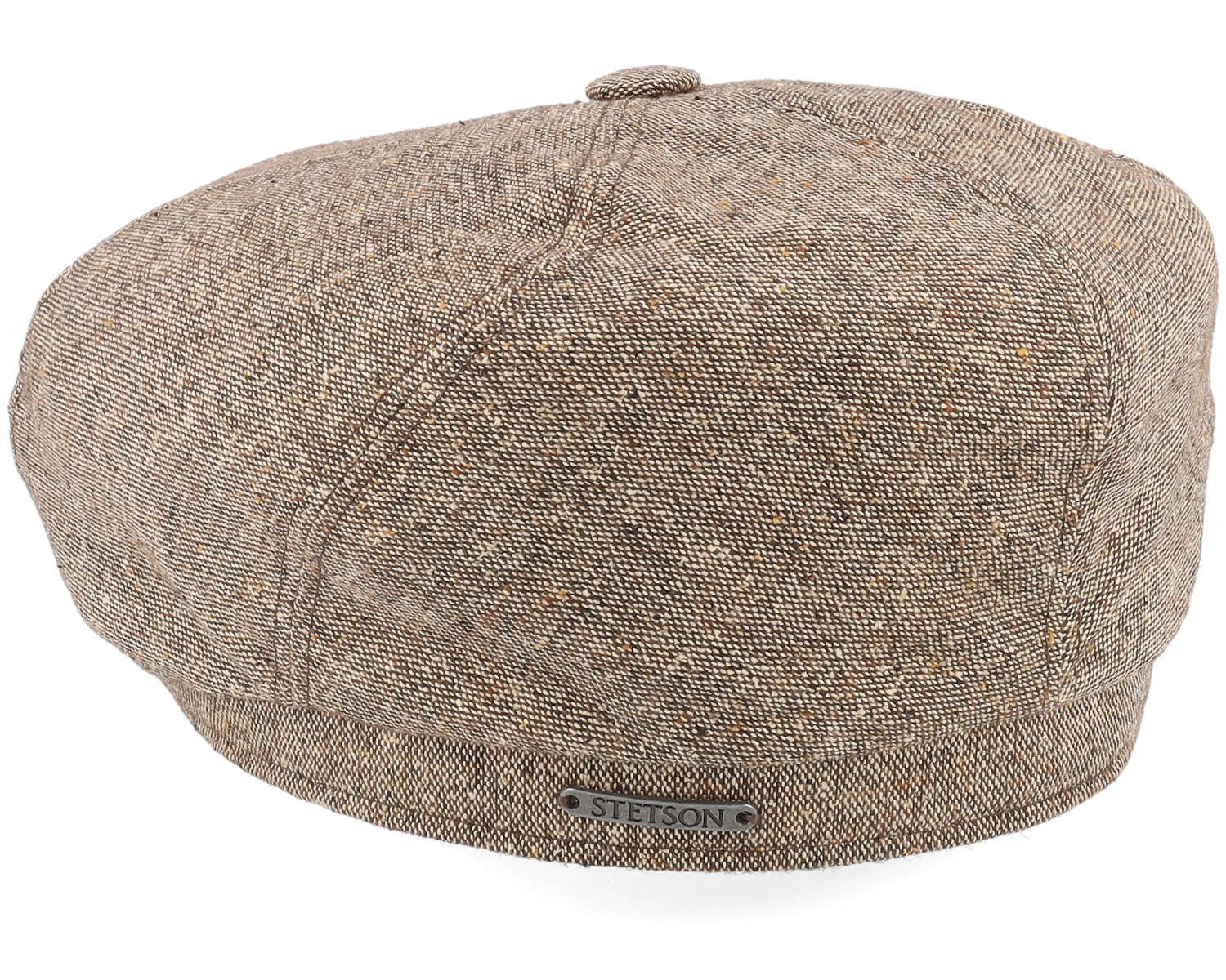 6-panel Cap Donegal Brown Flat Cap - Stetson - Image 2