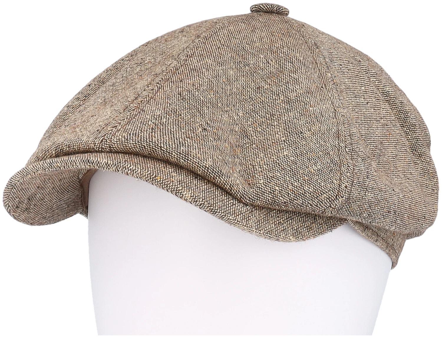 6-panel Cap Donegal Brown Flat Cap - Stetson - Image 5