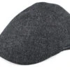 Texas Virgin Wool/Linen Grey Flat Cap - Stetson