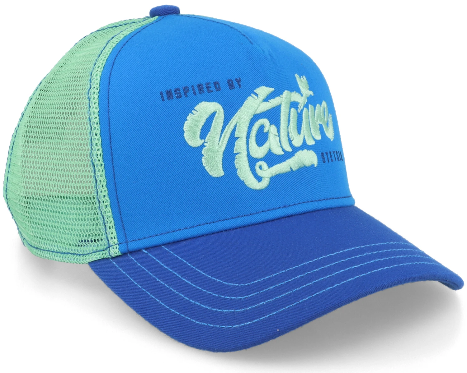 Inspired By Nature Blue/Mint Trucker - Stetson - Image 2