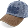 Baseball Denim Vintage Distressed Blue/Beige Dad Cap - Stetson