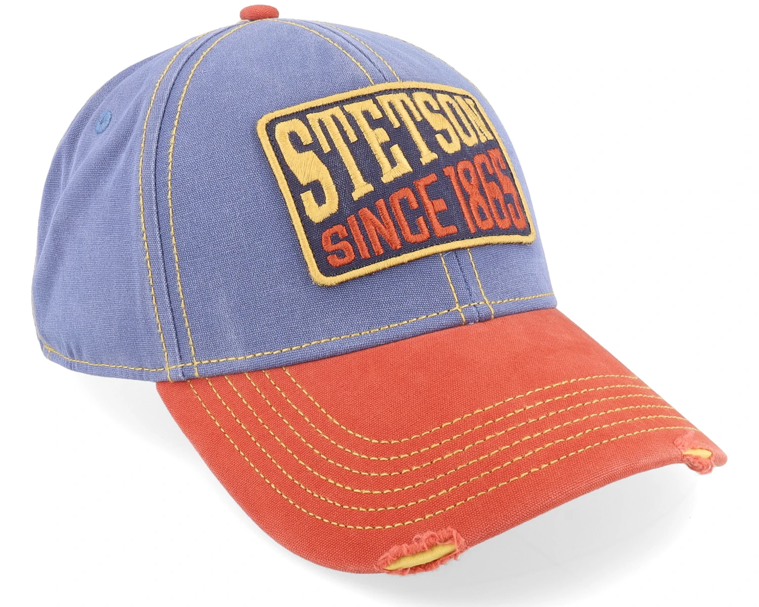 Baseball Since 1865 Vintage Blue/Red Adjustable - Stetson - Image 2