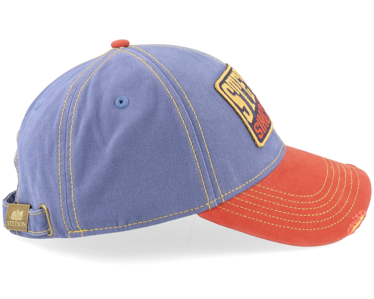 Baseball Since 1865 Vintage Blue/Red Adjustable - Stetson - Image 4