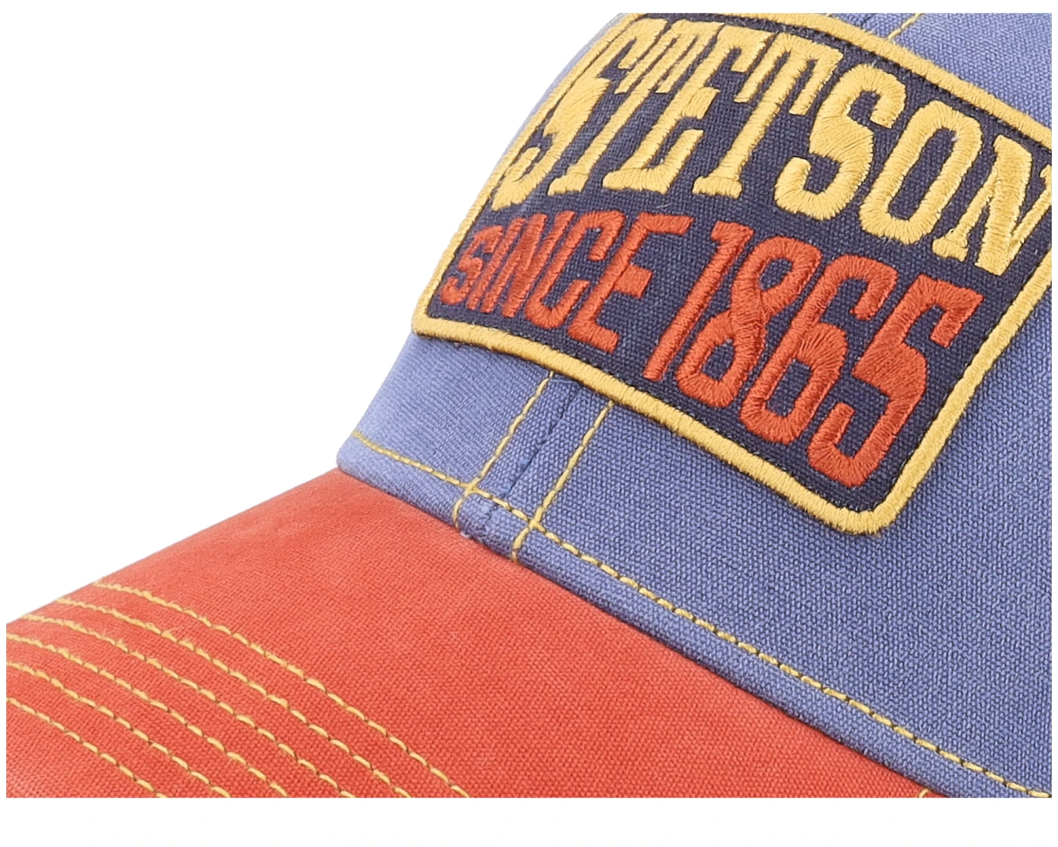 Baseball Since 1865 Vintage Blue/Red Adjustable - Stetson - Image 6